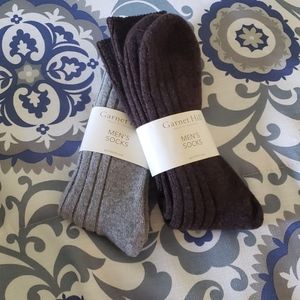 Mens Cashmere Socks- Garnet Hill
